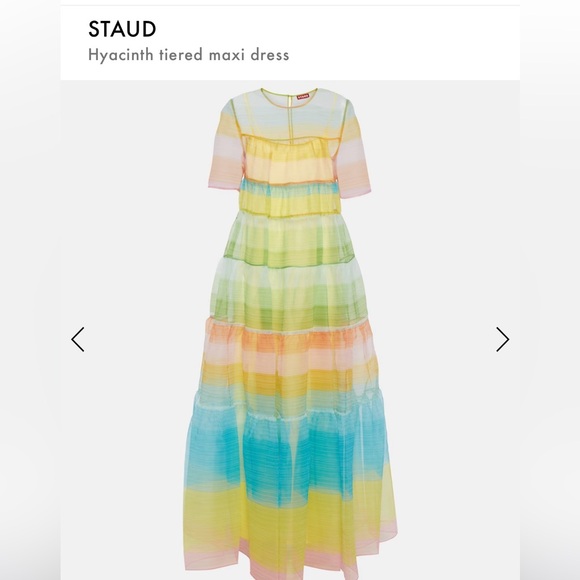 STAUD Hyacinth Tiered Maxi Dress - Picture 2 of 5
